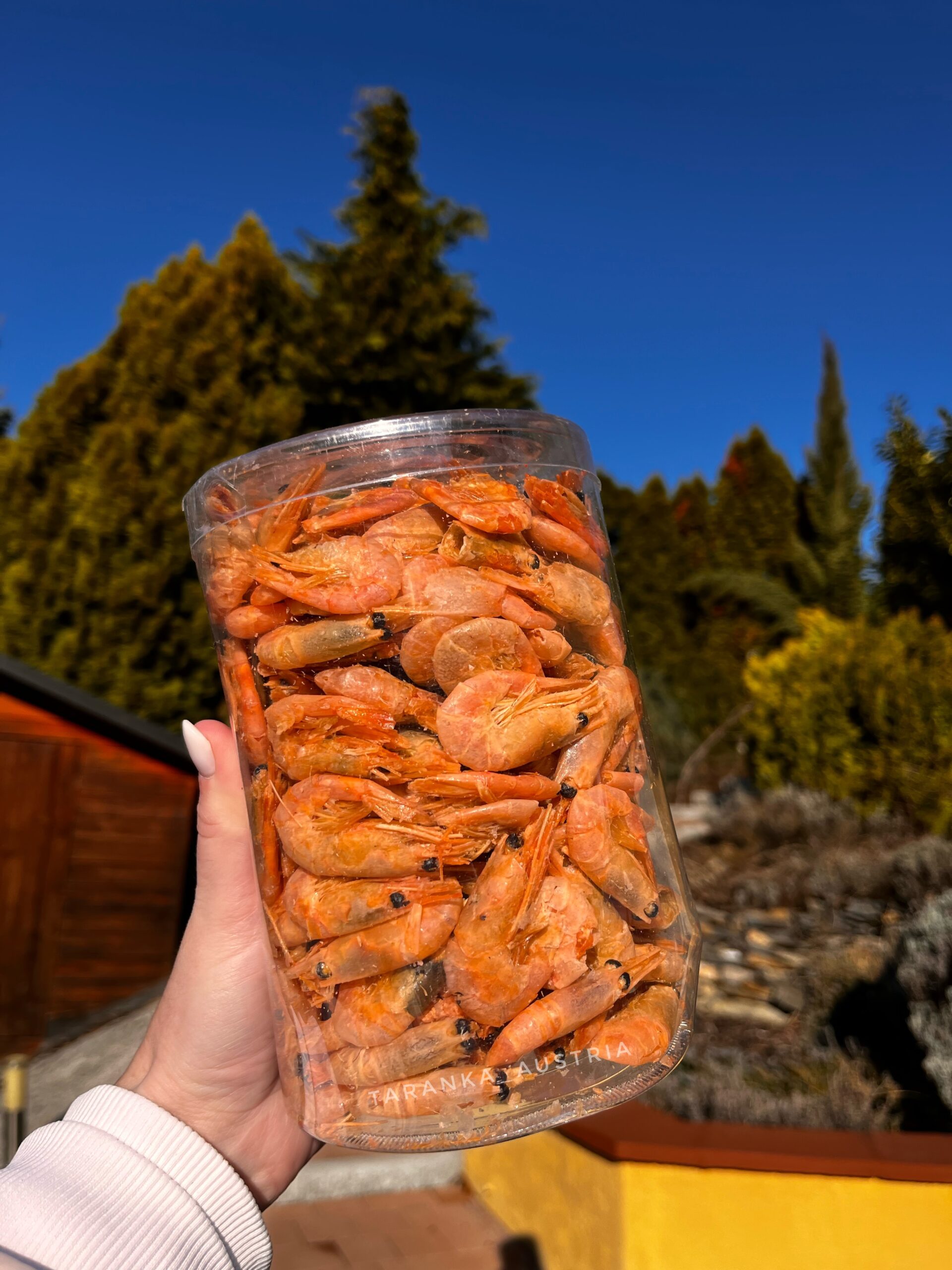 Креветка сушеная с солью